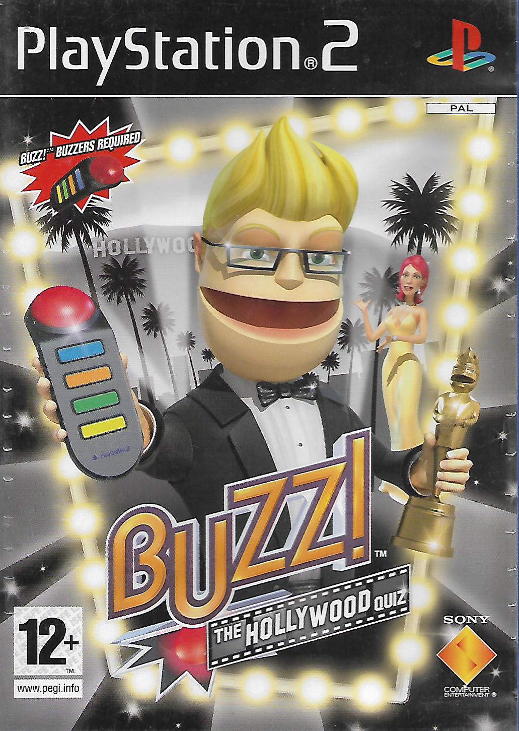 BUZZ! THE HOLLYWOOD QUIZ (PS2 - BAZAR)