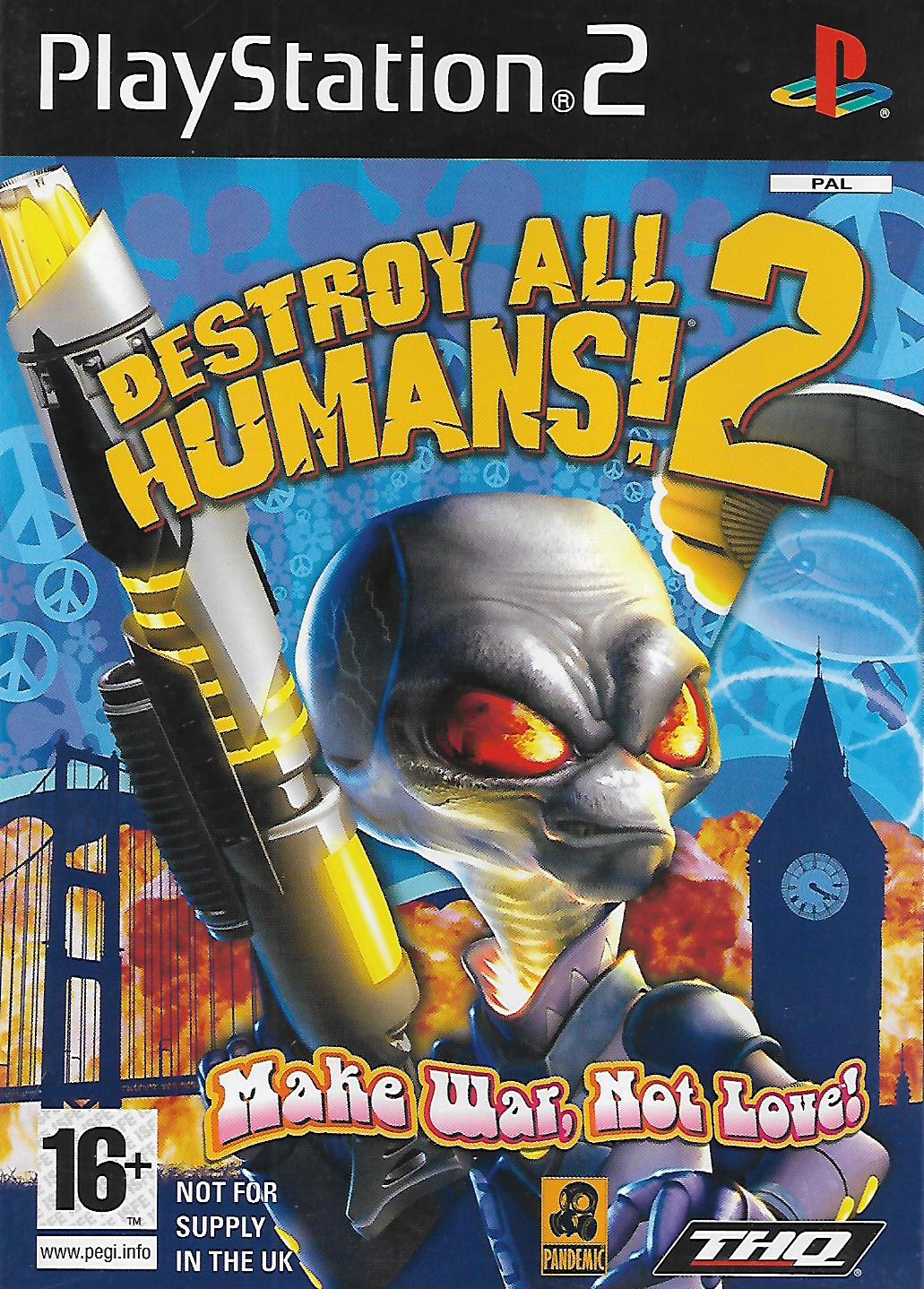 DESTROY ALL HUMANS! 2 (PS2 - BAZAR)