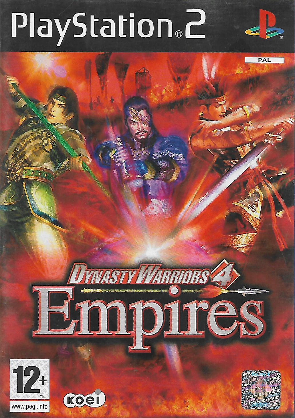 DYNASTY WARRIORS 4 EMPIRES (PS2 - BAZAR)