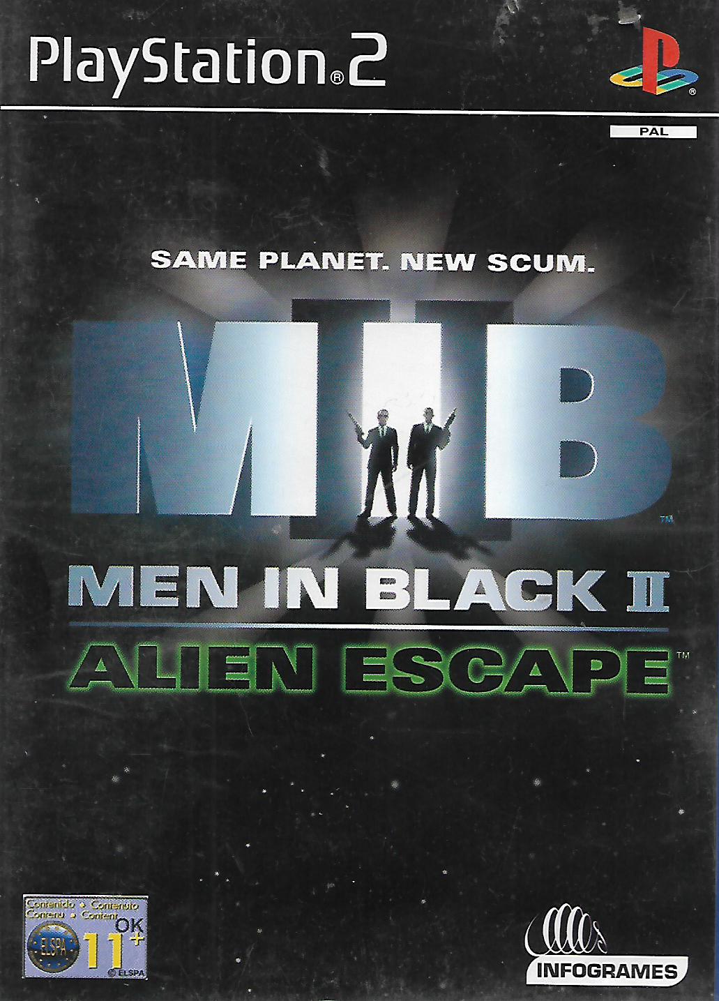 MEN IN BLACK II - ALIEN ESCAPE (PS2 - BAZAR)