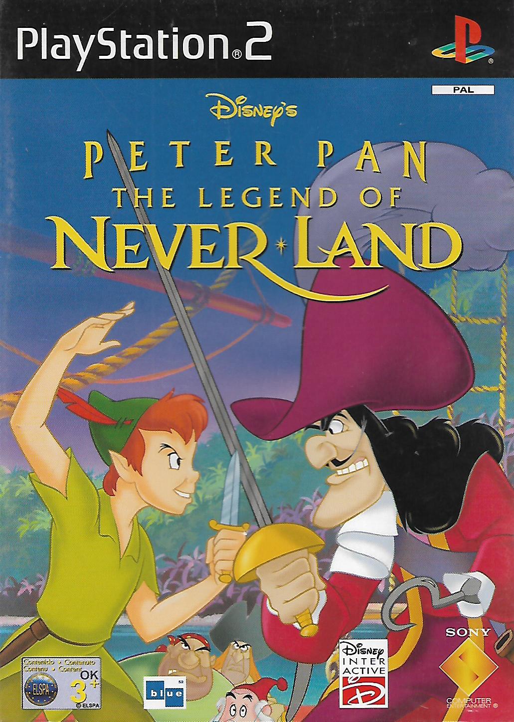 PETER PAN - THE LEGEND OF NEVER LAND (PS2 - BAZAR)