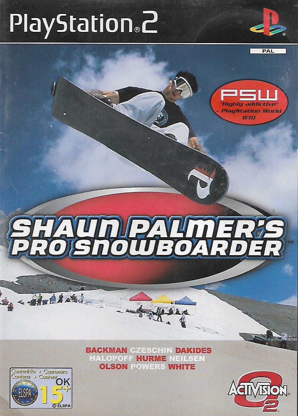 SHAUN PALMER'S PRO SNOWBOARDER (PS2 - BAZAR)