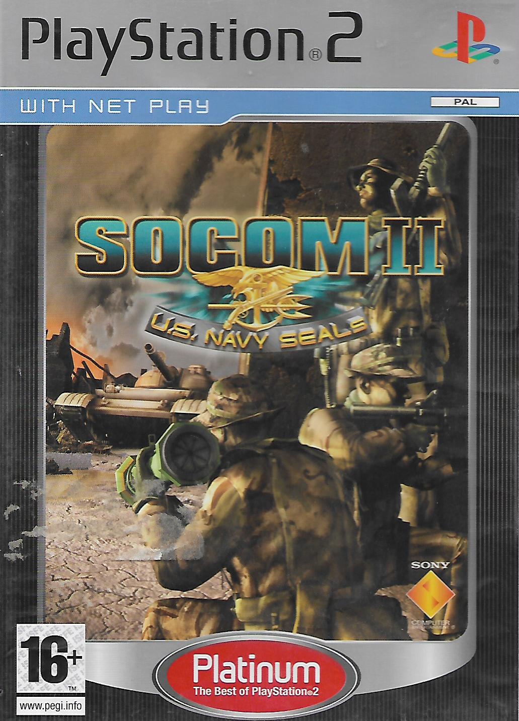 SOCOM II - U.S. NAVY SEALS (PS2 - BAZAR)