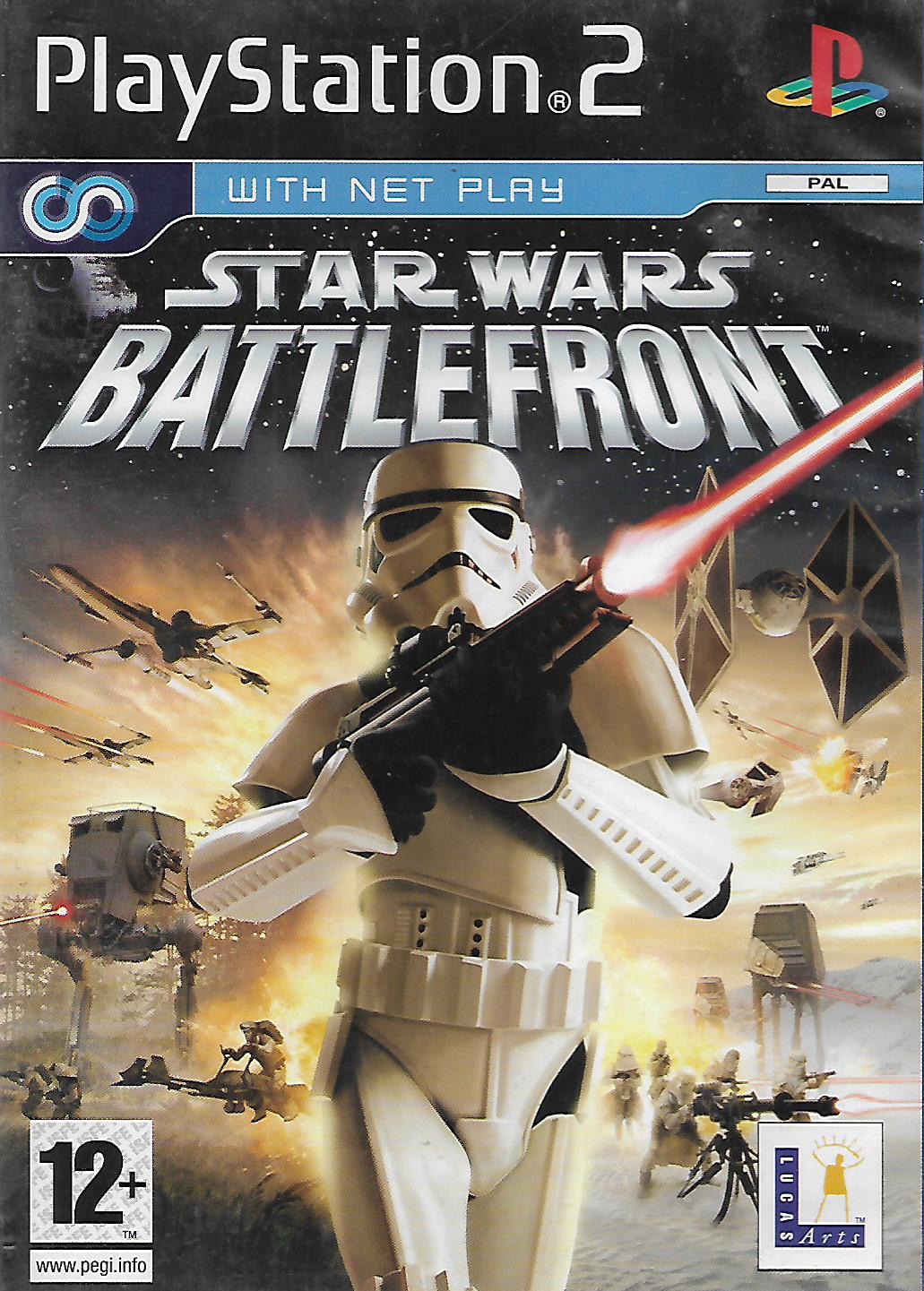 STAR WARS BATTLEFRONT (PS2 - BAZAR)