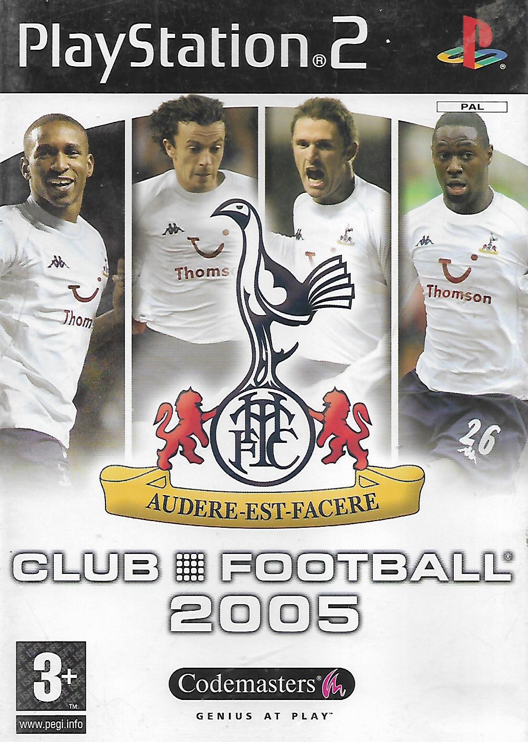 CLUB FOOTBALL 2005 - AUDERE-EST-FACERE (PS2 - BAZAR)