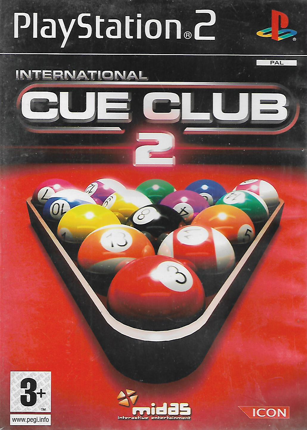 INTERNATIONAL CUE CLUB 2 (PS2 - BAZAR)