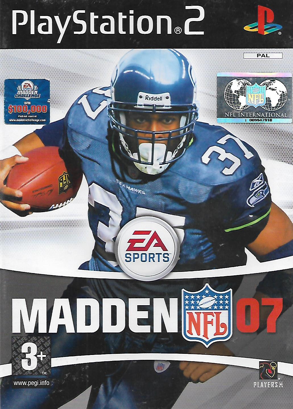 MADDEN NFL 07 (PS2 - BAZAR)