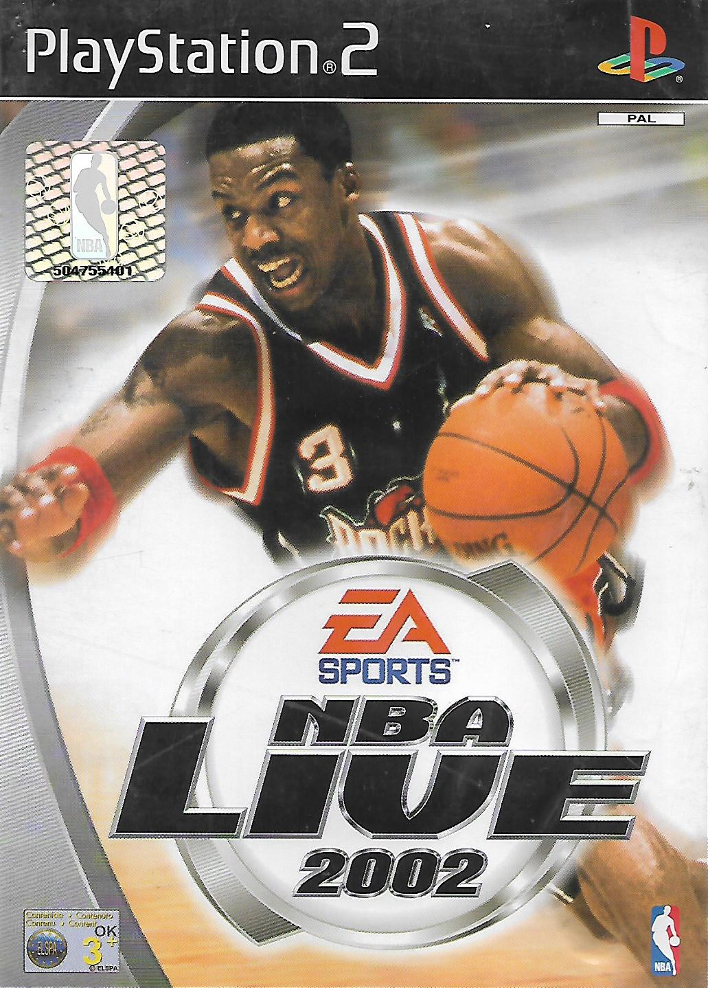 NBA LIVE 2002 (PS2 - BAZAR)
