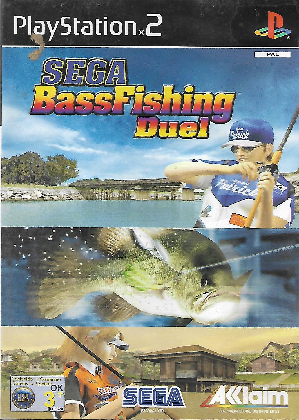 SEGA BASS FISHING DUEL (PS2 - BAZAR)