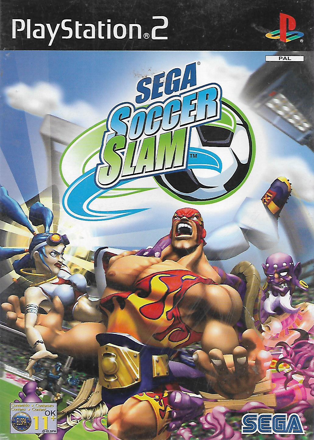 SEGA SOCCER SLAM (PS2 - BAZAR)