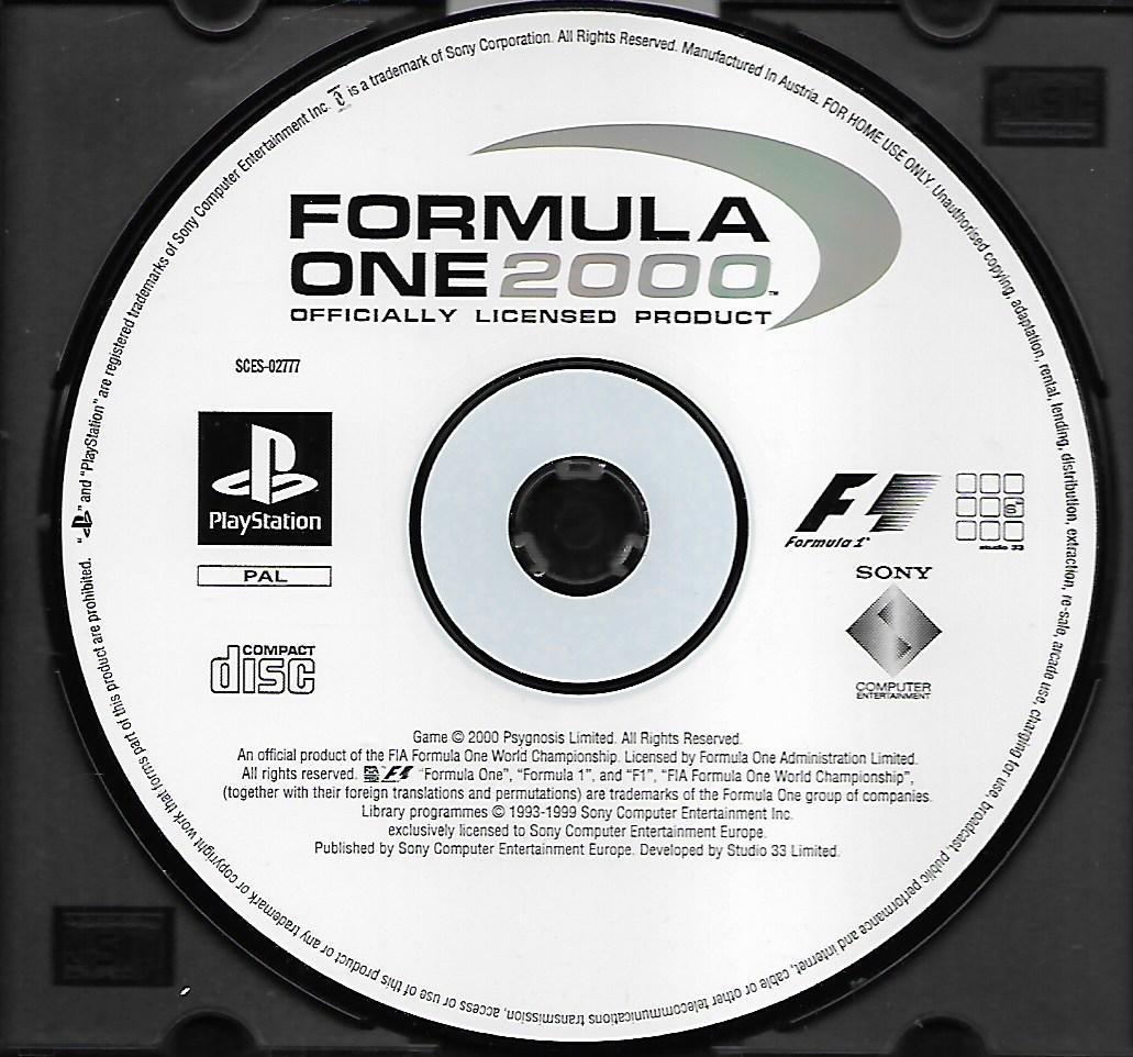 FORMULA ONE 2000 (PSX - BAZAR)