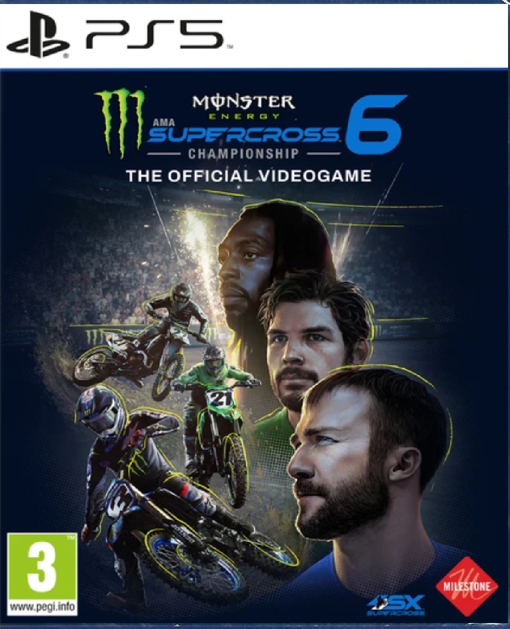 MONSTER ENERGY SUPERCROSS 6 (PS5 - NOVÁ)