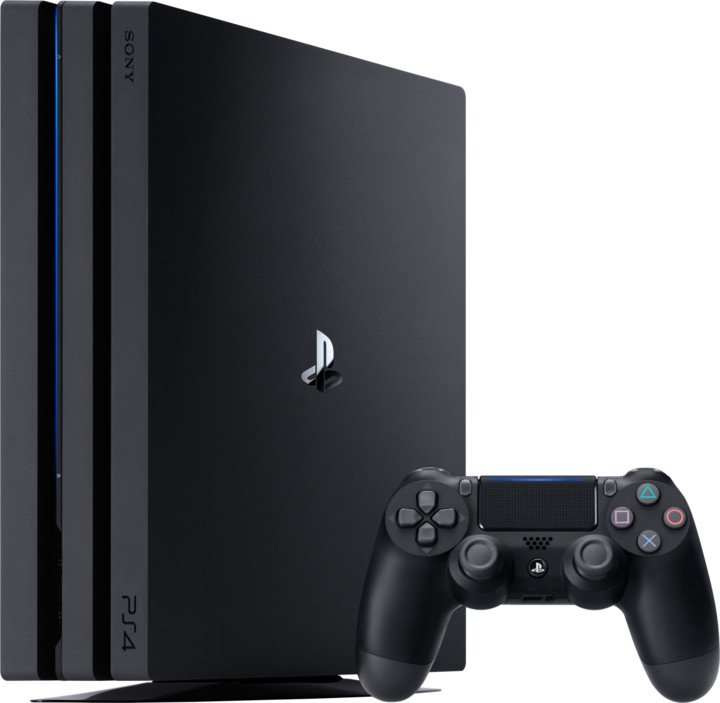 SONY PLAYSTATION 4 PRO 1TB HDD ver.72 (PS4 - BAZAR, ZÁRUKA 6 MĚSÍCŮ, BEZ KRABICE)