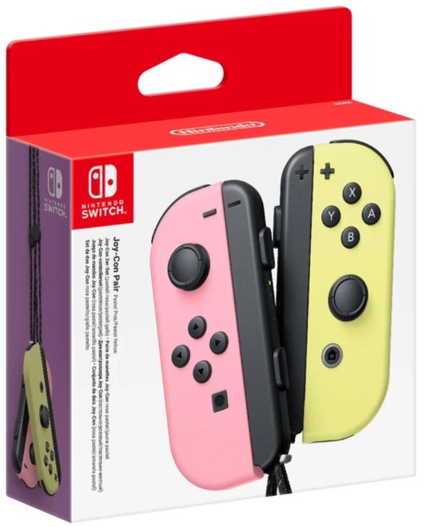 JOY-CON PAIR: PASTEL PINK / PASTEL YELLOW (SWITCH - NOVÁ)