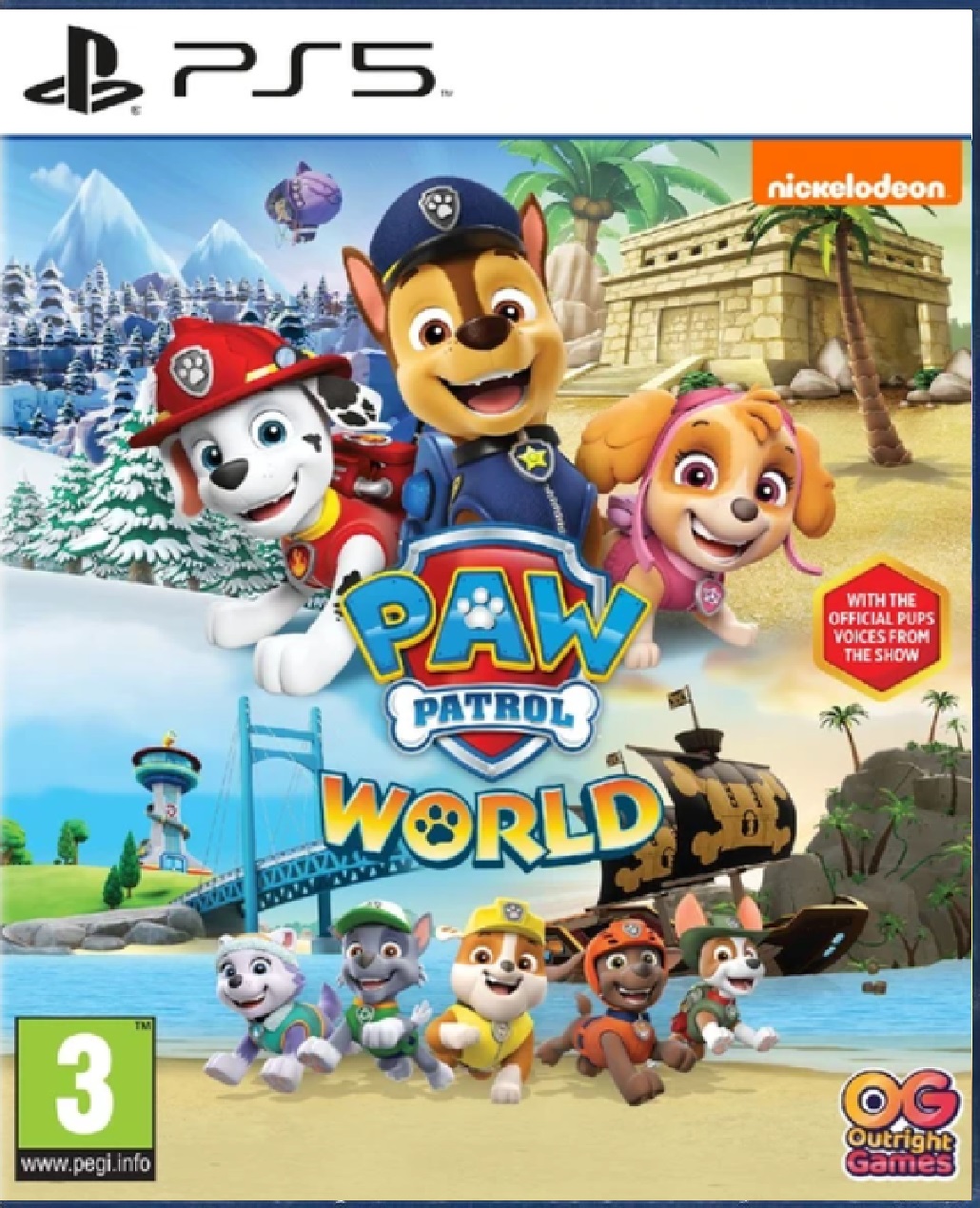 PAW PATROL WORLD (PS5 - NOVÁ)