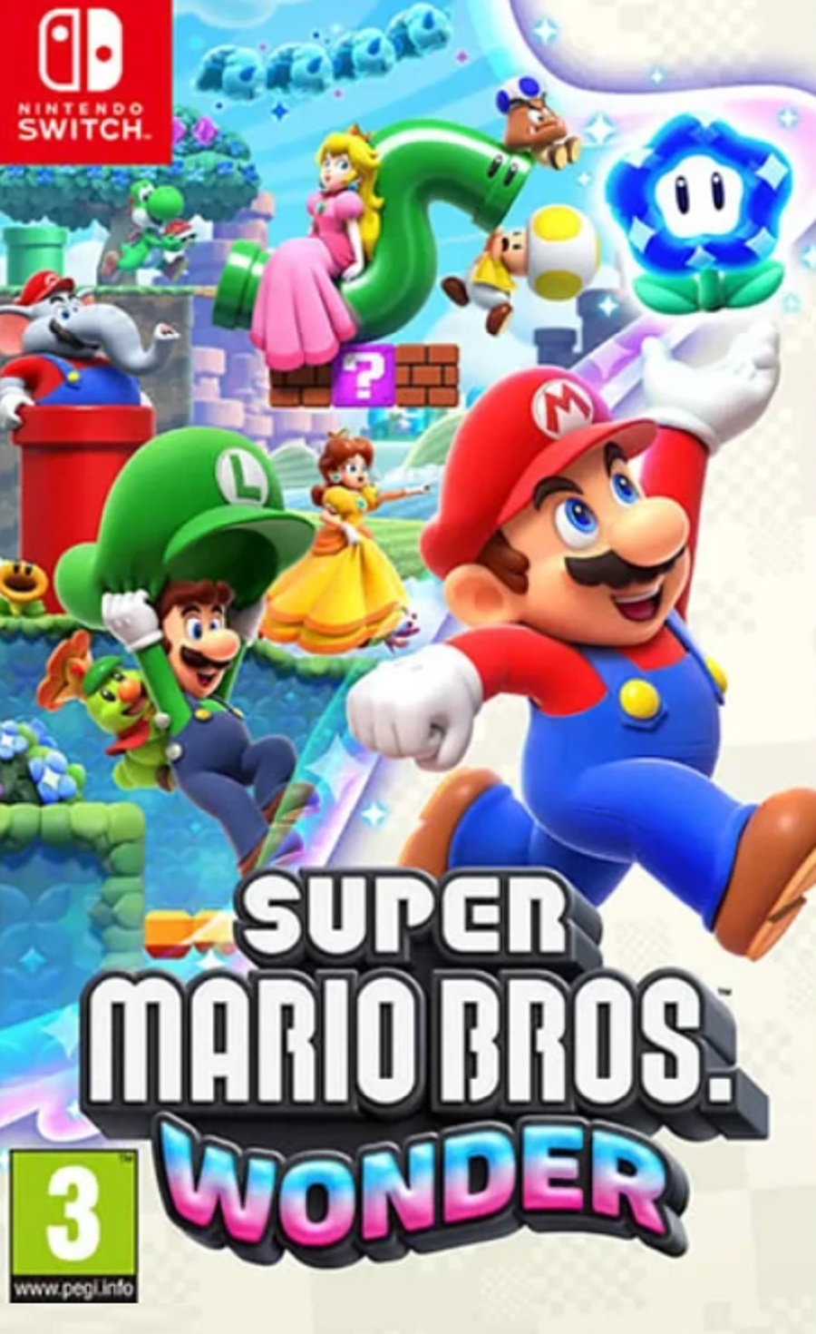 SUPER MARIO BROS. WONDER (SWITCH - NOVÁ)