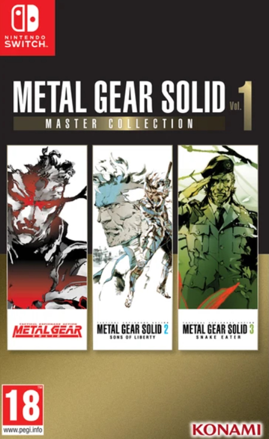 METAL GEAR SOLID MASTER COLLECTION VOL.1 (SWITCH - NOVÁ)