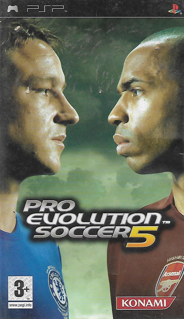 PES 2005 - PRO EVOLUTION SOCCER 5 (PSP - BAZAR)