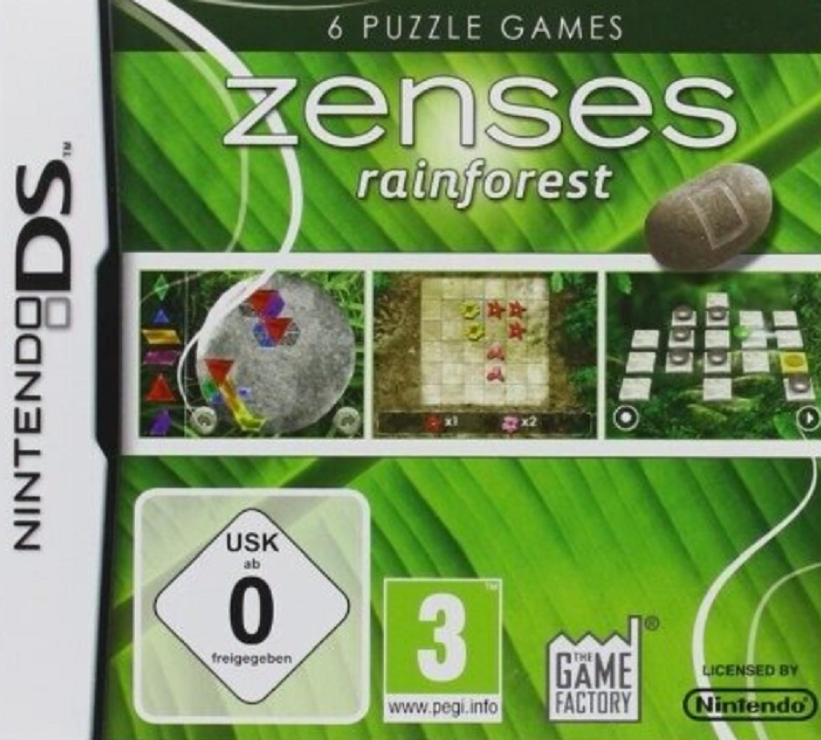 ZENSES RAINFOREST - 6 PUZZLE GAMES (DS - BAZAR)