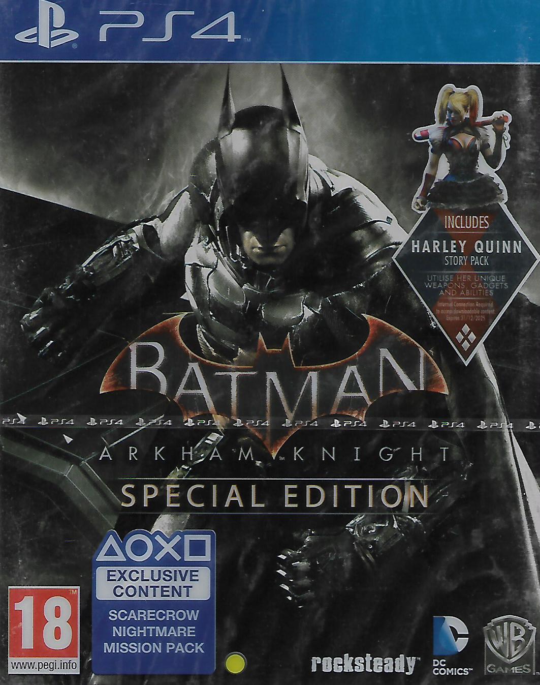 BATMAN ARKHAM KNIGHT - SPECIAL EDITION (PS4 - NOVÁ)