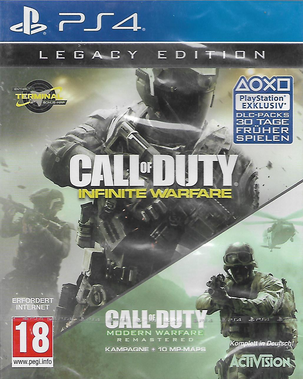 CALL OF DUTY INFINITE WARFARE - LEGACY EDITION (PS4 - NOVÁ)