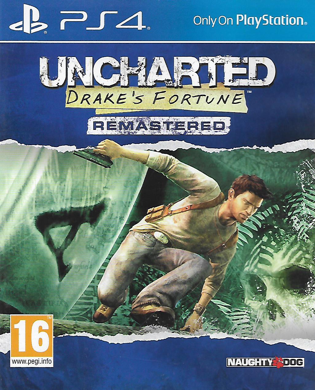 UNCHARTED DRAKE'S FORTUNE - REMASTERED (PS4 - BAZAR)