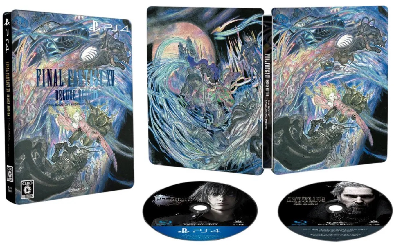 FINAL FANTASY XV - DELUXE STEELBOOK EDITION (PS4 - BAZAR)