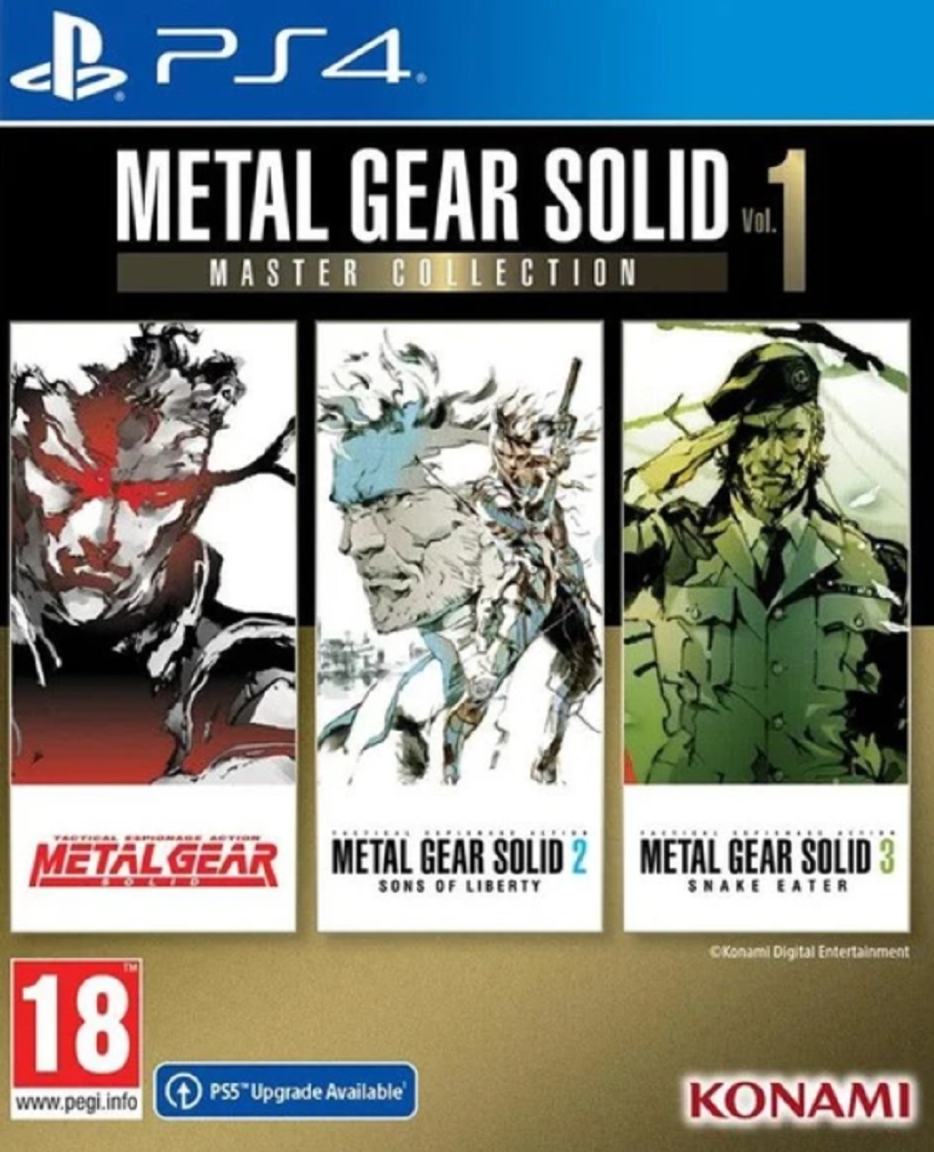 METAL GEAR SOLID MASTER COLLECTION VOLUME 1 (PS4 - NOVÁ)