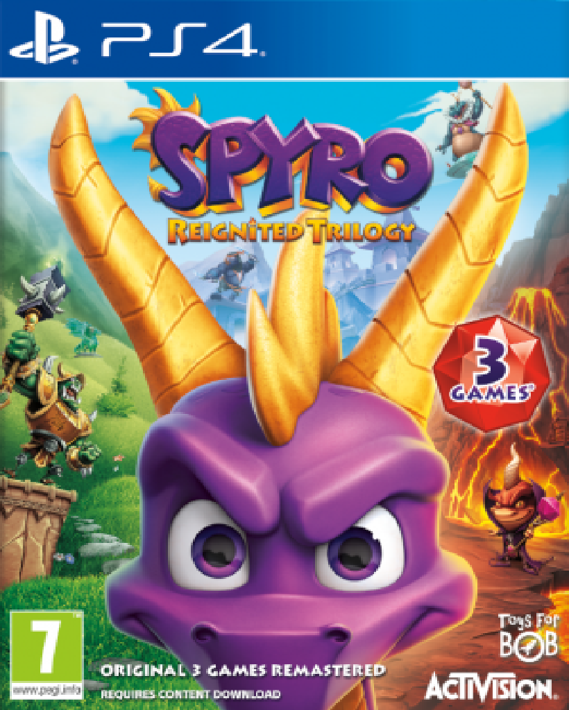 SPYRO TRILOGY REIGNITED (PS4 - bazar)