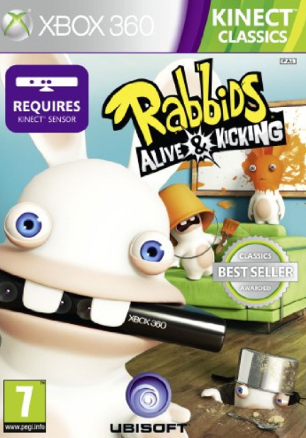 KINECT - RABBIDS ALIVE AND KICKING (XBOX 360 - BAZAR)