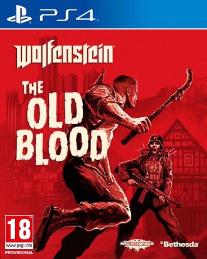 WOLFENSTEIN - THE OLD BLOOD (PS4 - bazar)