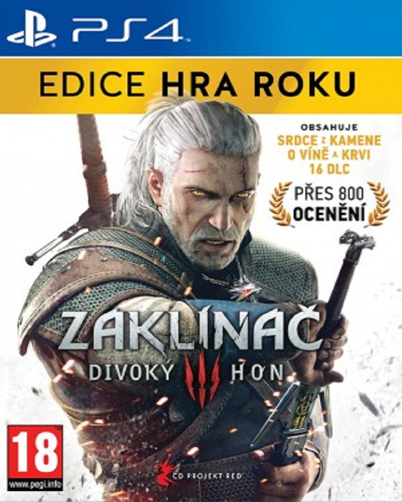 ZAKLÍNAČ 3 DIVOKÝ HON - EDICE HRA ROKU (PS4 - bazar)