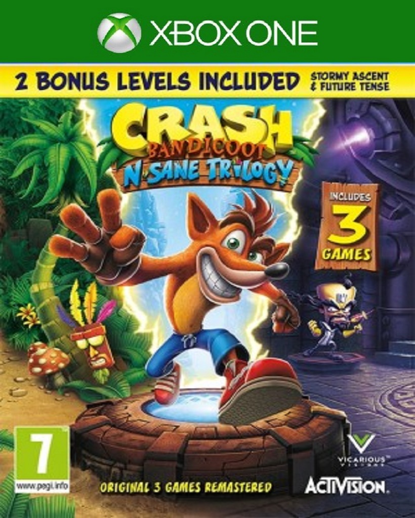 CRASH BANDICOOT N SANE TRILOGY (XBOX ONE - bazar)