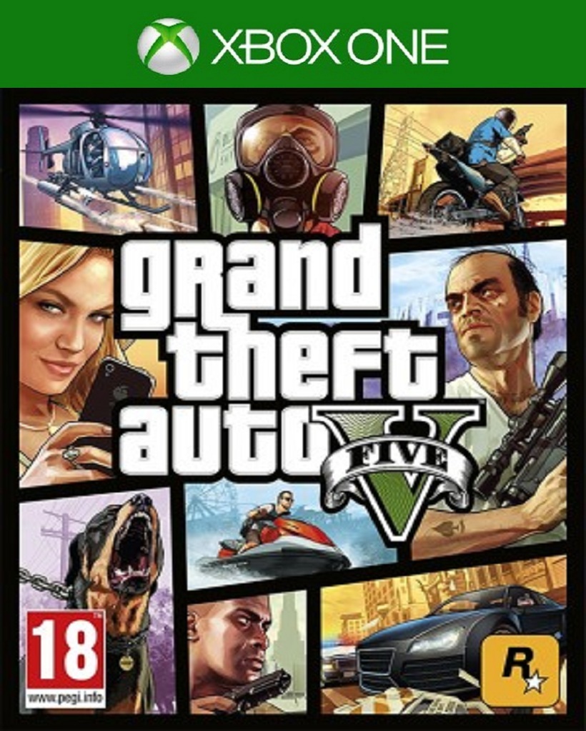 GTA 5 / GRAND THEFT AUTO V (XBOX ONE - bazar)