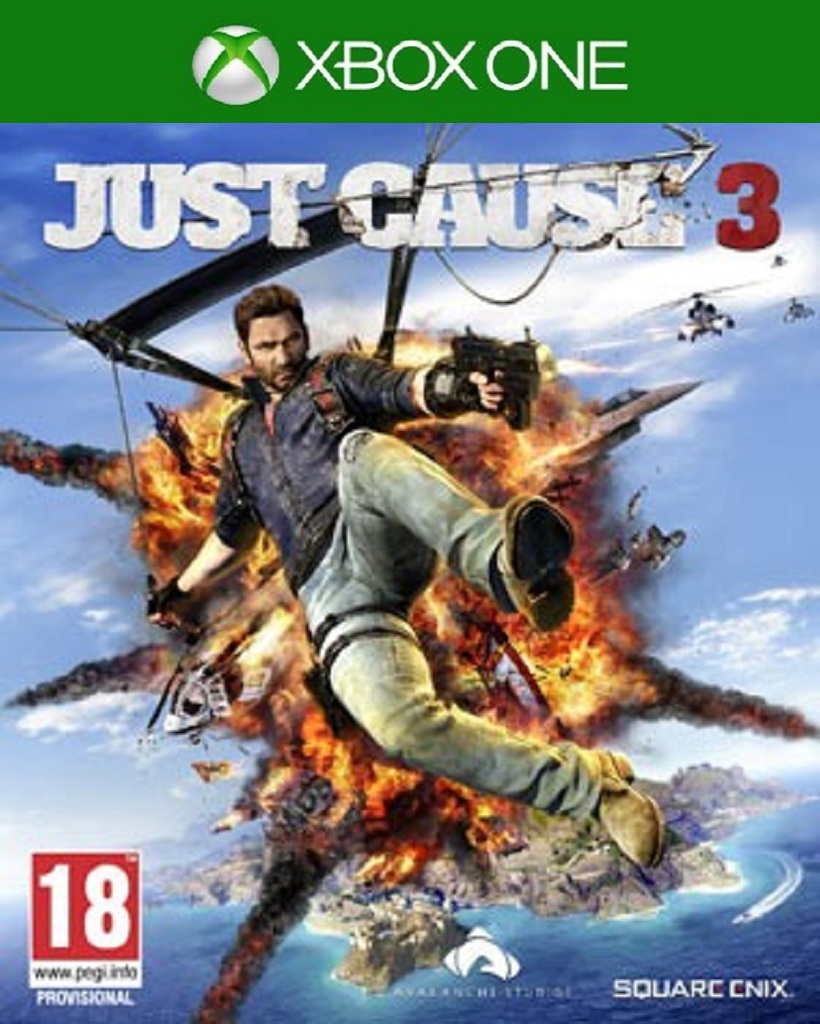 JUST CAUSE 3 + DIGITAL JUST CAUSE 2 (XBOX ONE - nová)