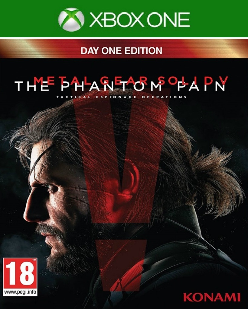 METAL GEAR SOLID V - THE PHANTOM PAIN !PROMO DISK A OBAL! (XBOX ONE - bazar)