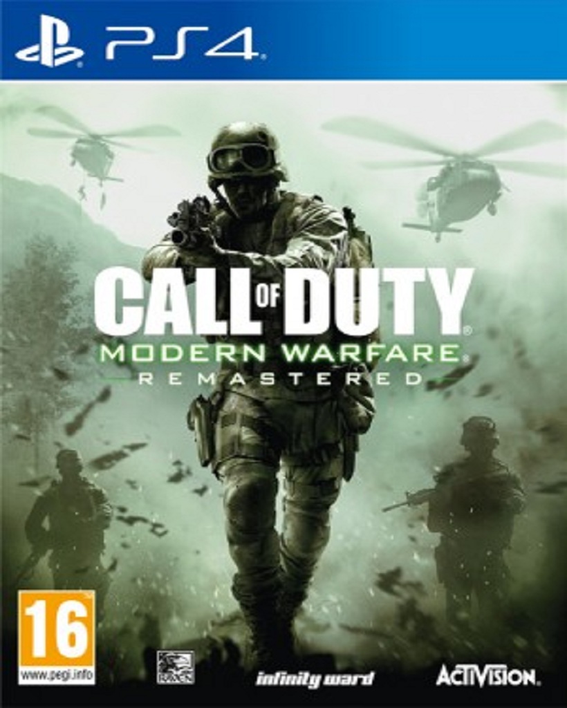 CALL OF DUTY MODERN WARFARE REMASTERED (PS4 - bazar)