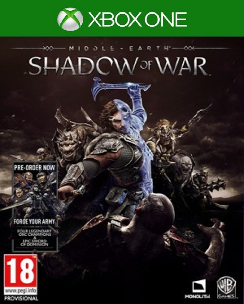 MIDDLE EARTH - SHADOW OF WAR (XBOX ONE - bazar)