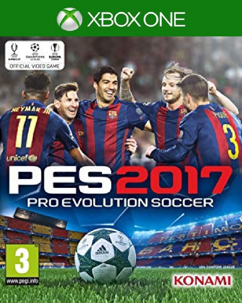 PES 2017 - PRO EVOLUTION SOCCER (XBOX ONE - nová)