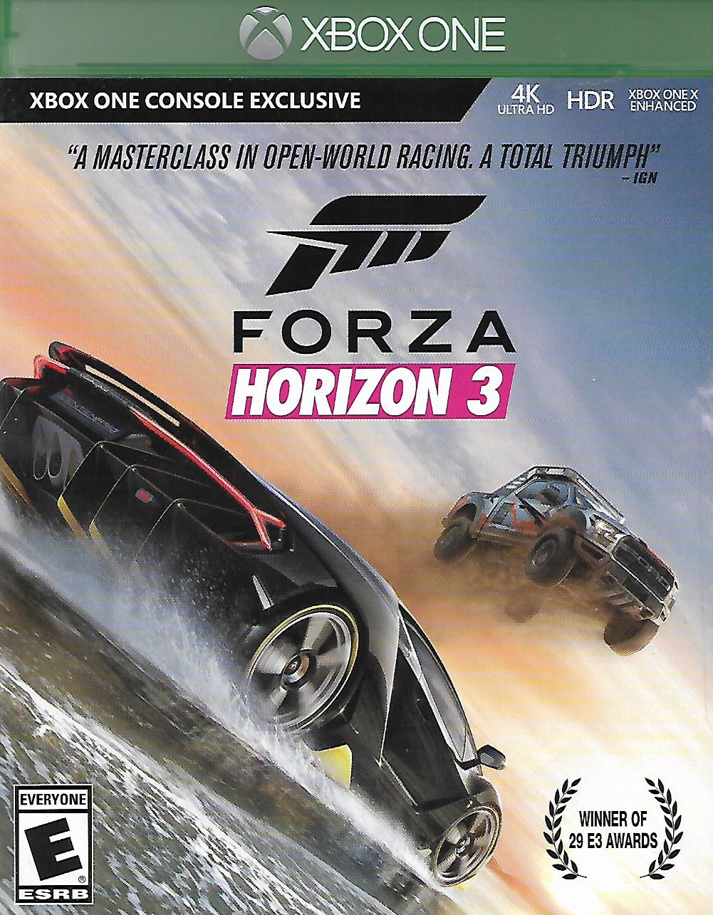 FORZA HORIZON 3 (XBOX ONE - bazar)