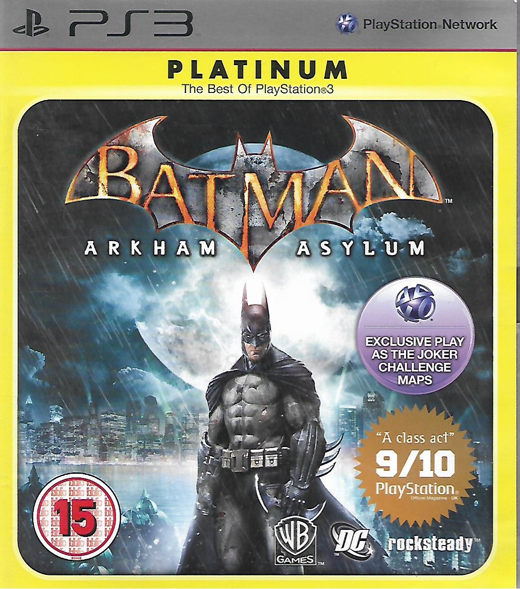 BATMAN - ARKHAM ASYLUM (PS3 - bazar)