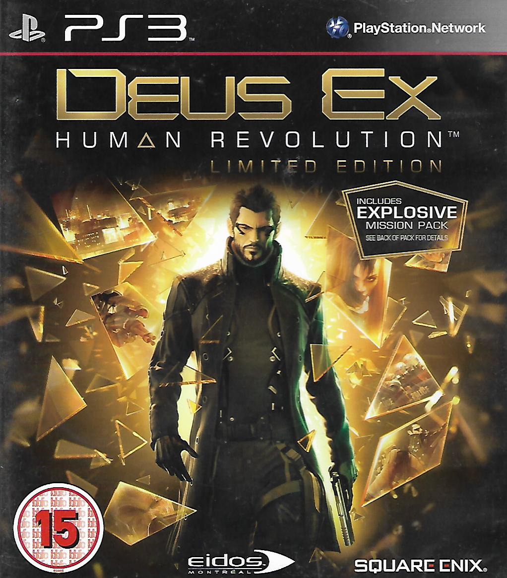 DEUS EX - HUMAN REVOLUTION (PS3 - bazar)