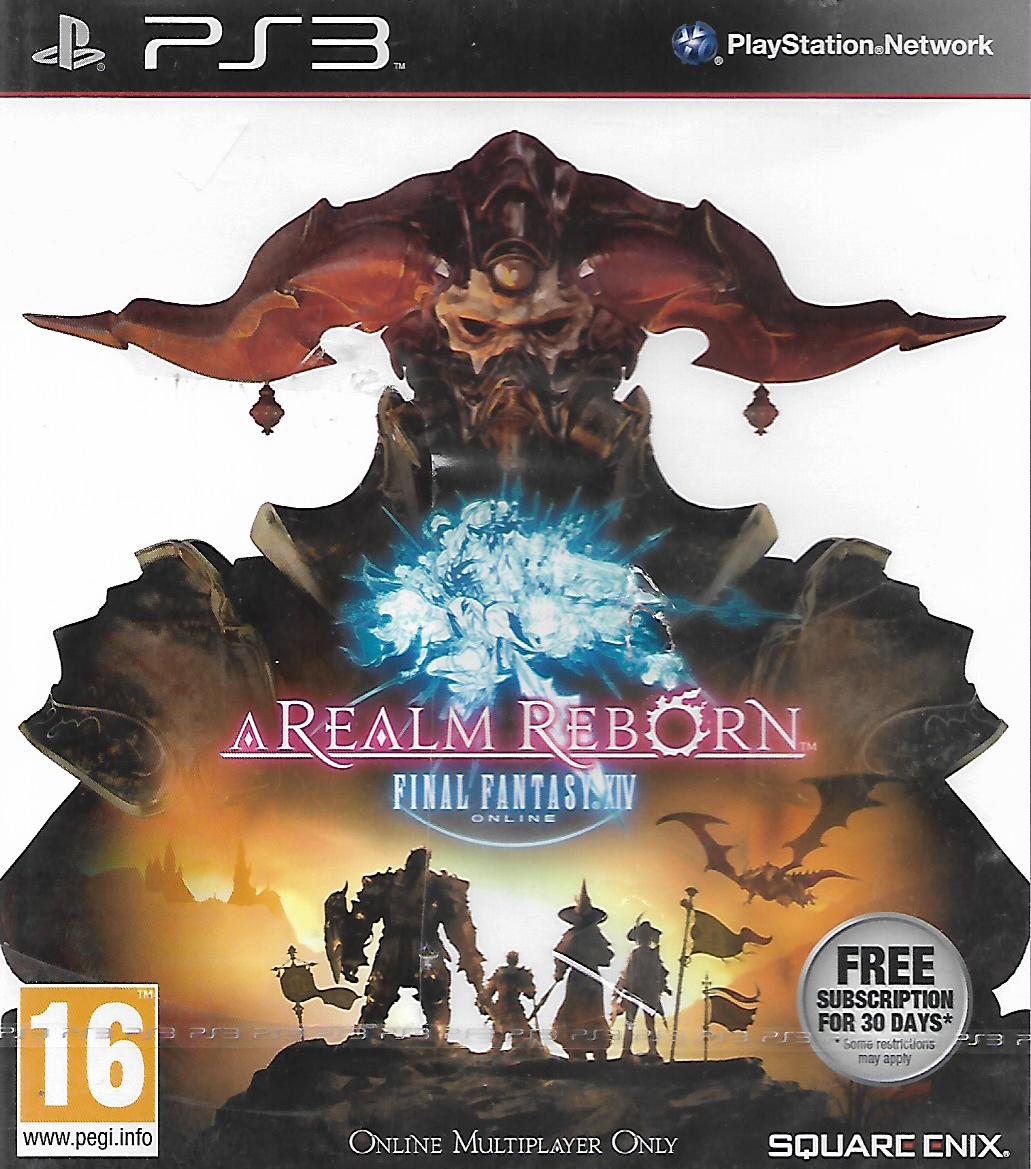 FINAL FANTASY XIV ONLINE - A REALM REBORN (PS3 - BAZAR)