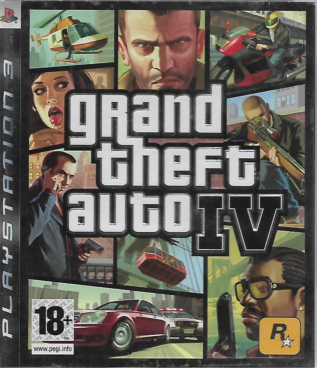 GTA 4 / GRAND THEFT AUTO IV (PS3 - bazar)