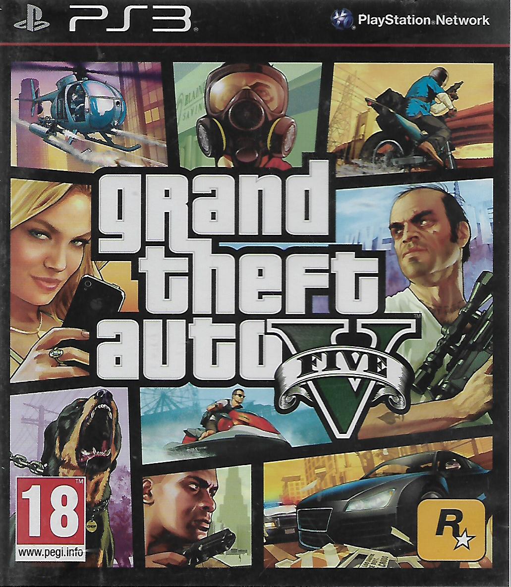 GTA 5 / GRAND THEFT AUTO V (PS3 - bazar)