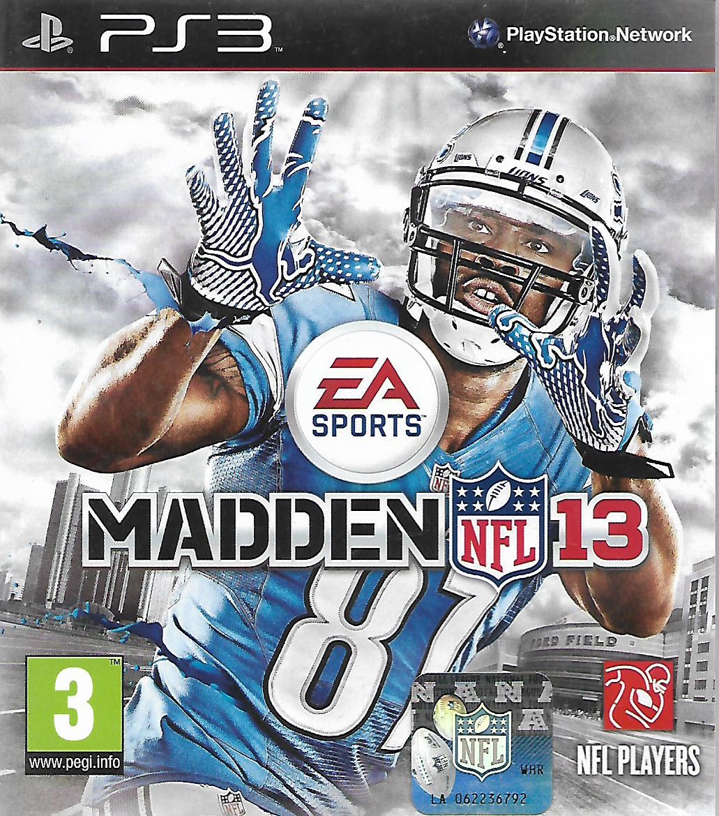 MADDEN NFL 13 (PS3 - bazar)