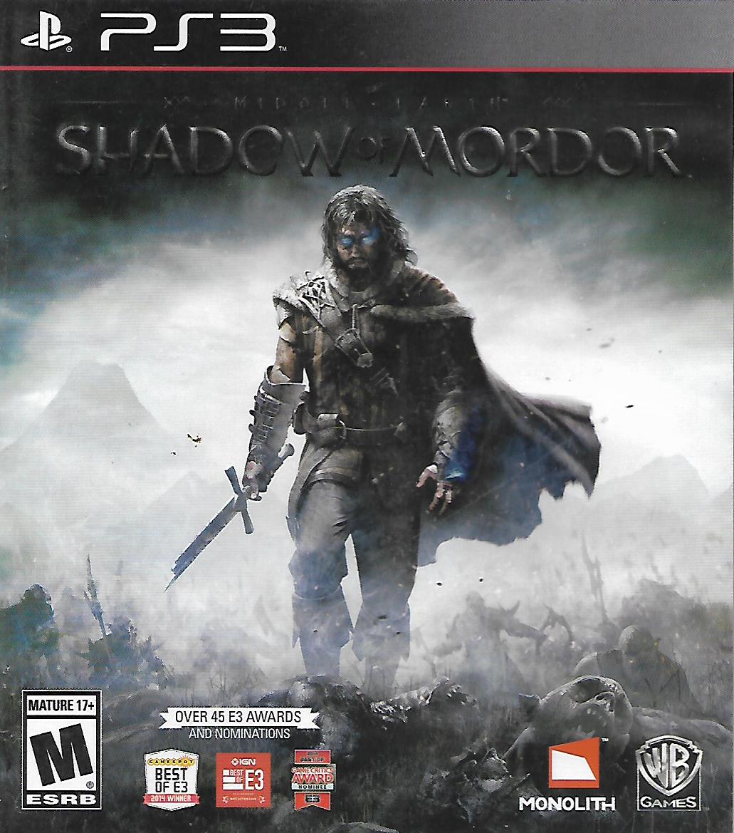 MIDDLE EARTH - SHADOW OF MORDOR (PS3 - bazar)