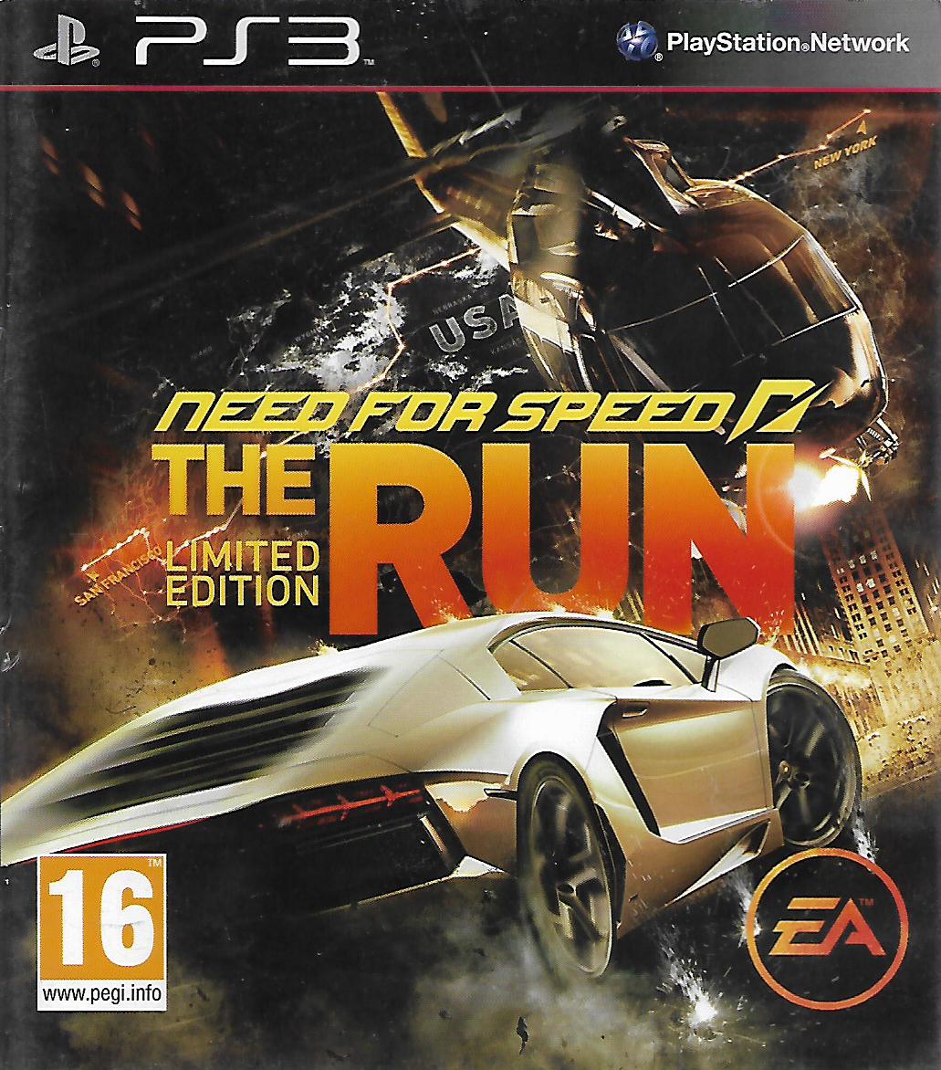 NEED FOR SPEED - THE RUN (PS3 - bazar)