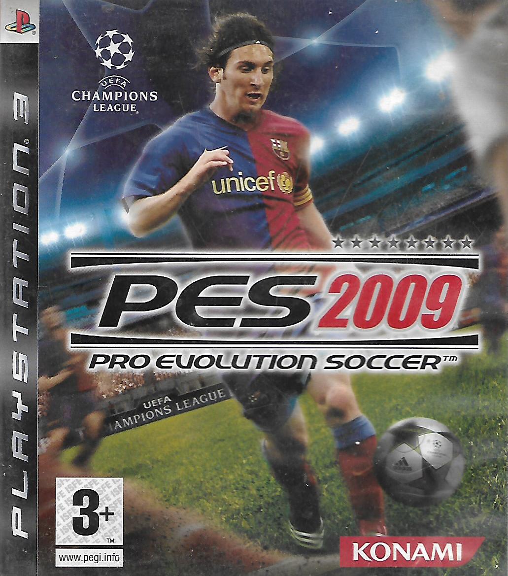 PES 2009 - PRO EVOLUTION SOCCER (PS3 - bazar)
