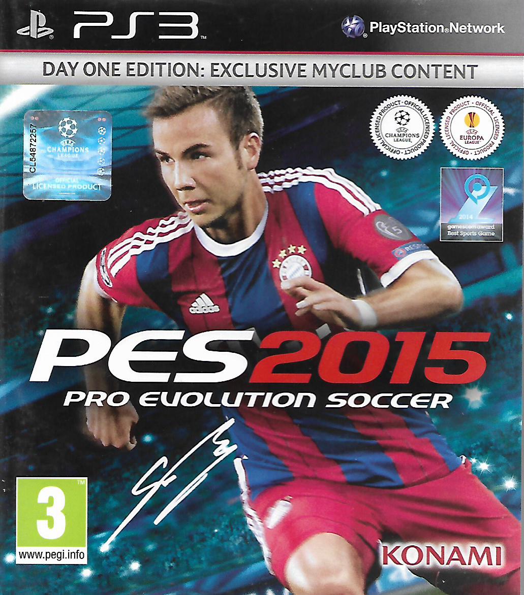 PES 2015 - PRO EVOLUTION SOCCER (PS3 - bazar)